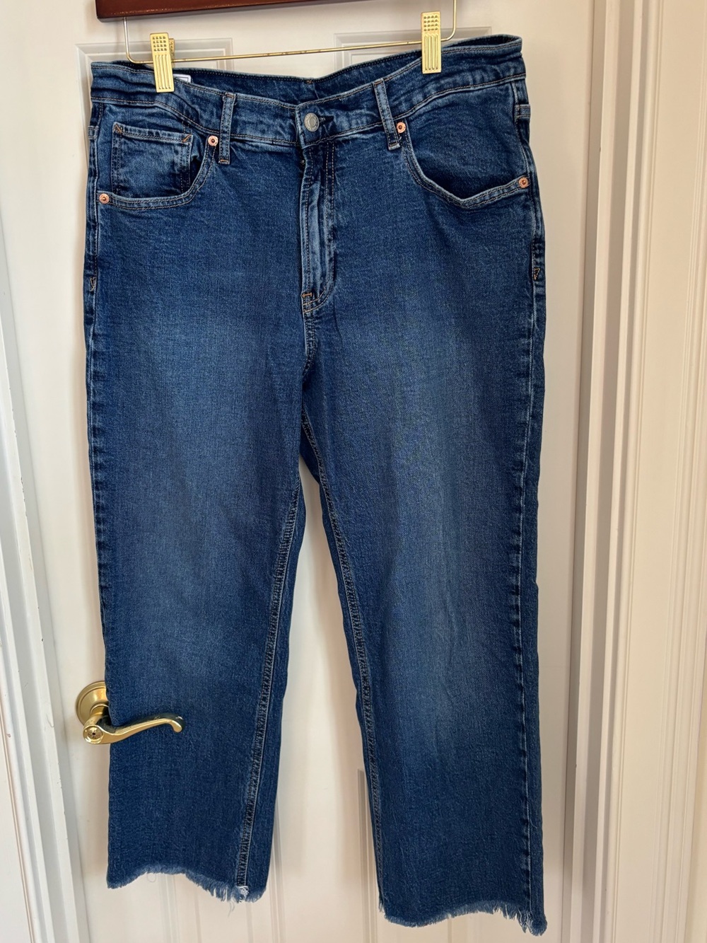 Gap Women’s 90's Loose Fit Mid Rise Jeans-size 32 Short